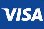 Icona , Simbolo del metodo di pagamento Carta di Credito, circuito "Visa"