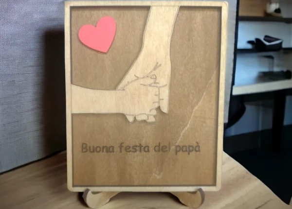 quadretto festa del papà